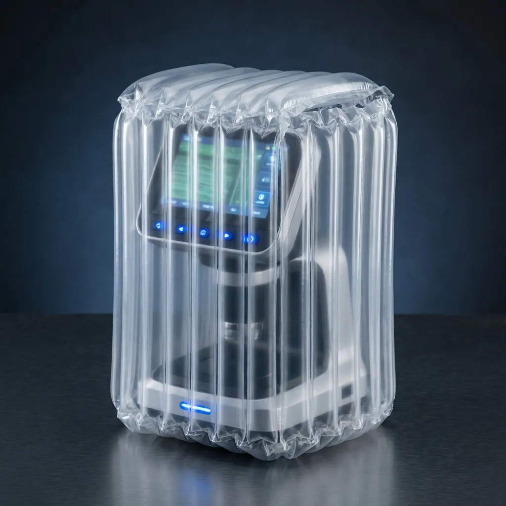 Medical device securely packaged in UNIQBAG