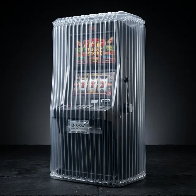 American slot machine in UNIQBAG protective packaging