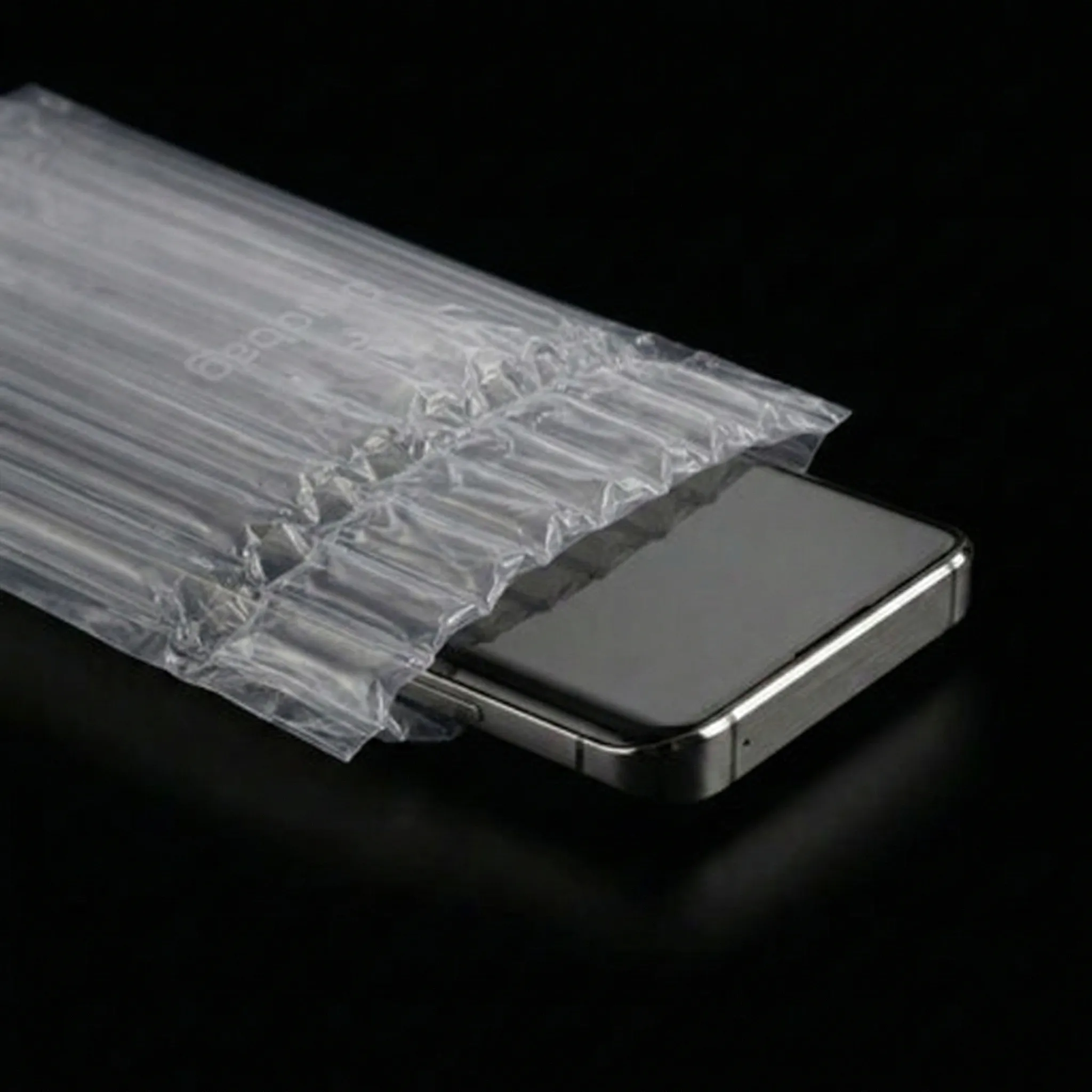 Step 1: Insert product into the flat UNIQBAG air column packaging