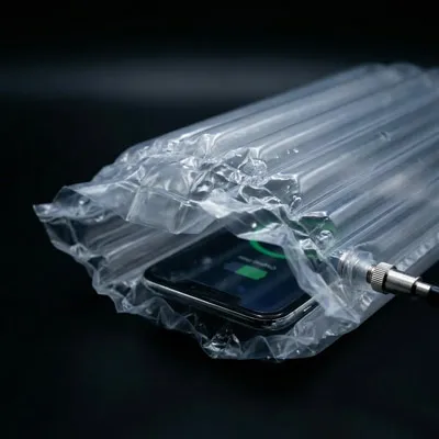 Step 2: Inflate UNIQBAG air chambers in seconds