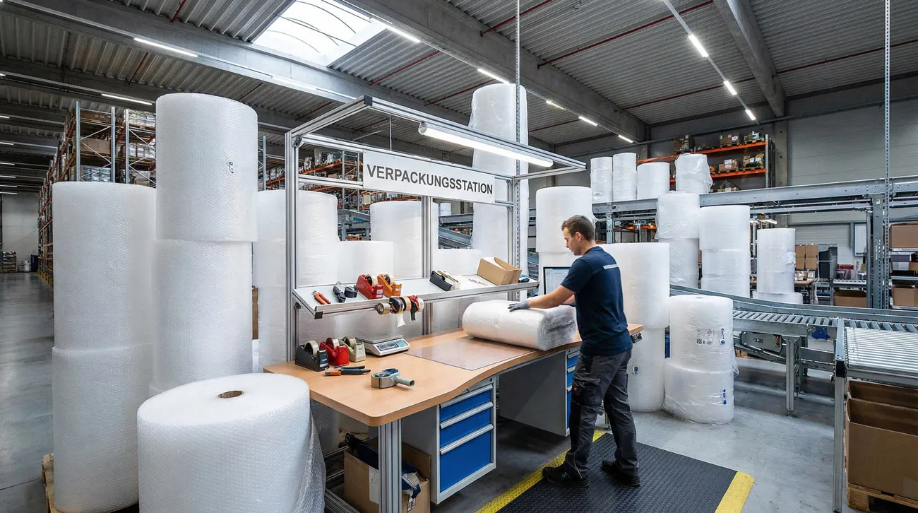 Standard bubble wrap